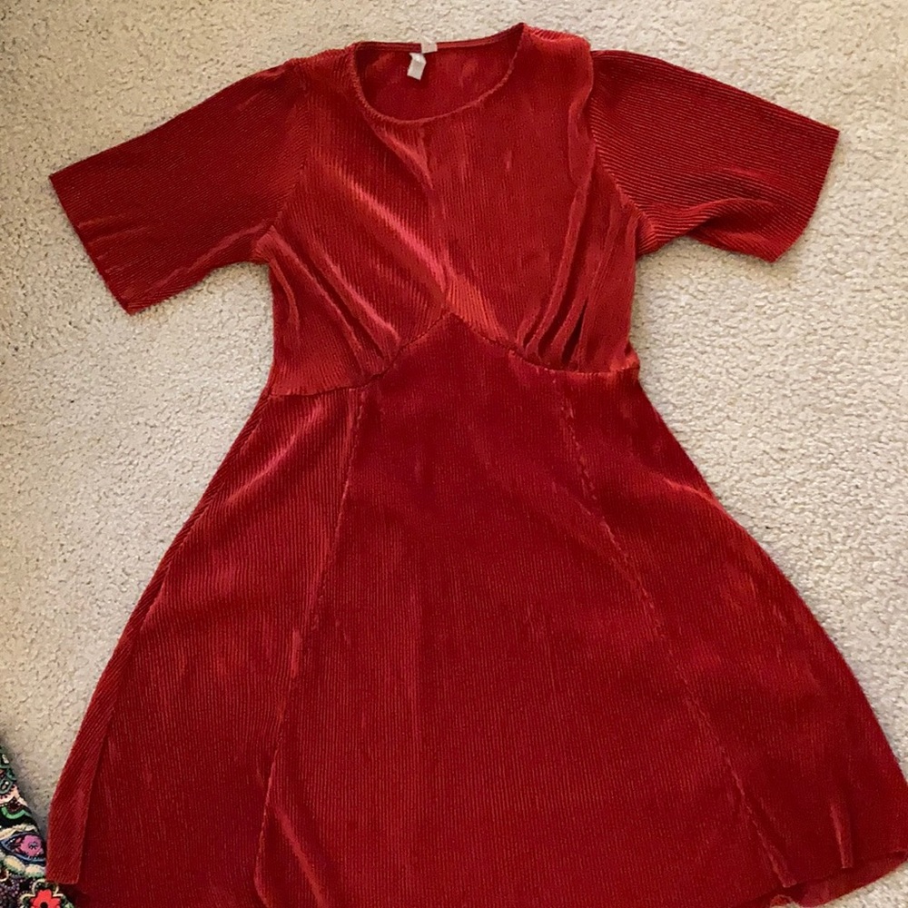 Red tea dress from ASOS!